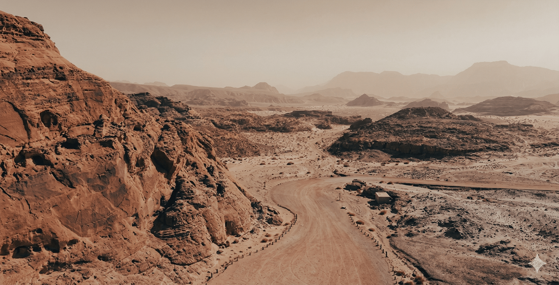 wilderness desert landscape symbolizing Lent preparation and spiritual reflection