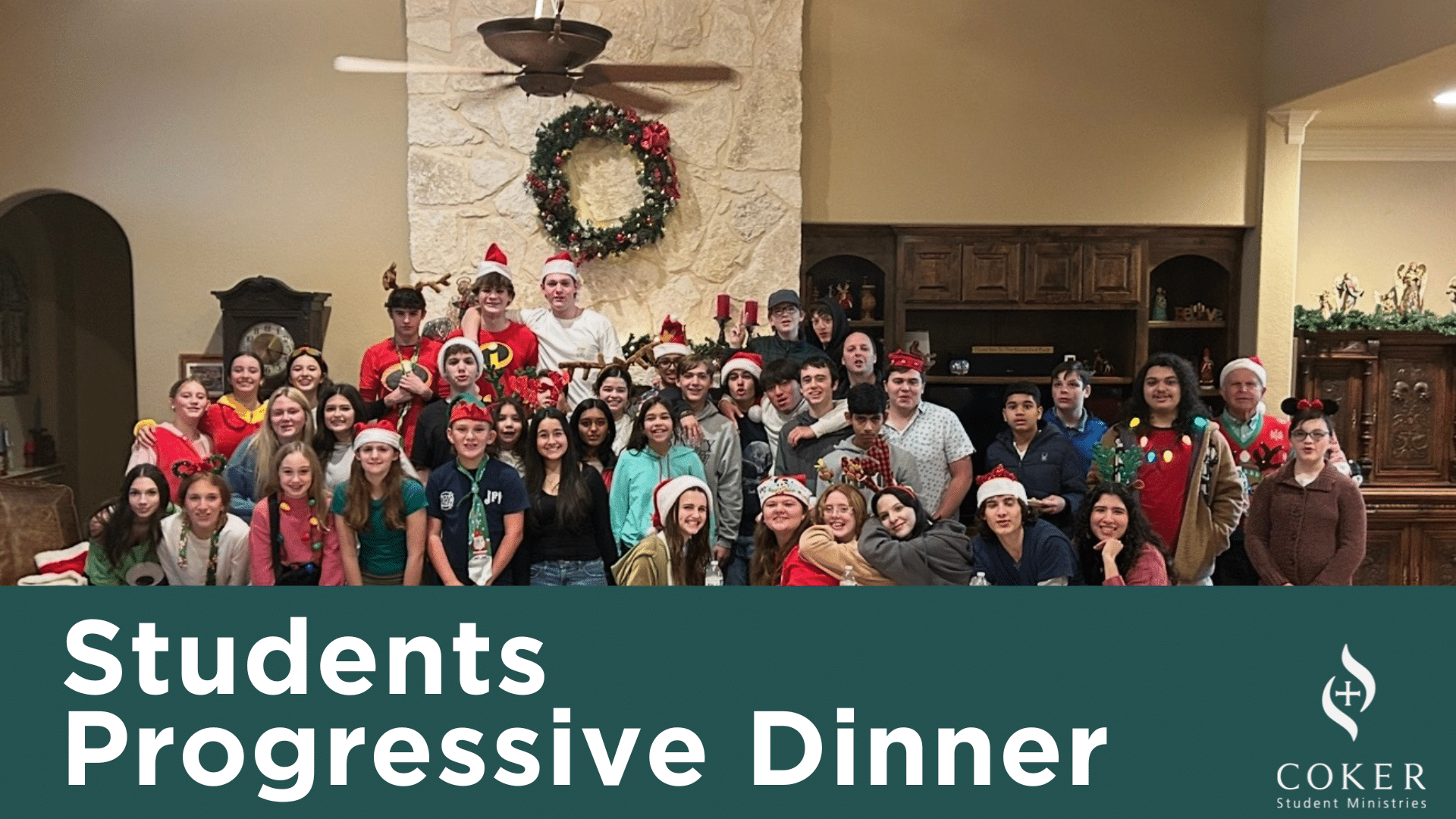 Student Progressive Dinner flyer